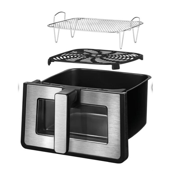 Gourmia 8-Qt Digital Air Fryer XL w Window & Light NEW GAF856 (B1) - Picture 4 of 8